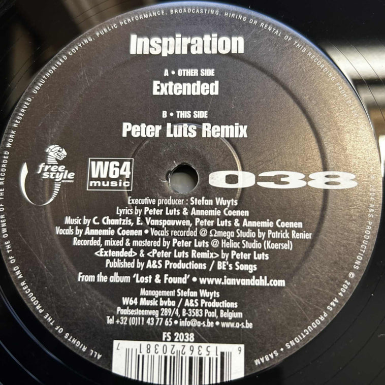 Ian Van Dahl – Inspiration (Part 1)
