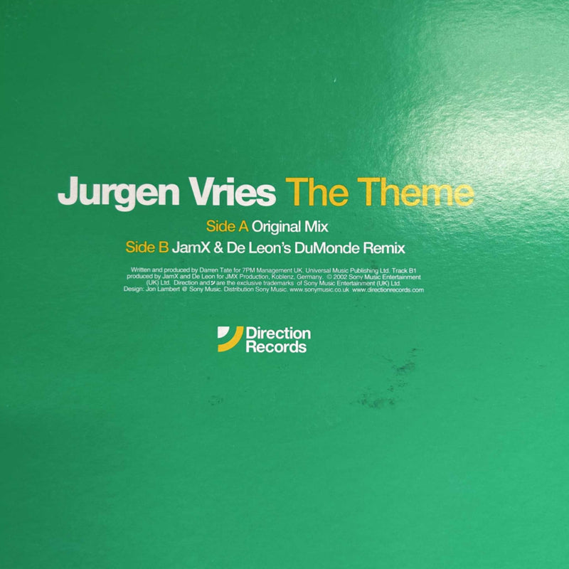 Jurgen Vries – The Theme