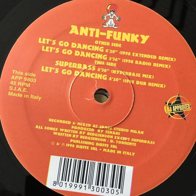 Anti-Funky – Let's Go Dancing (1998 Remix)