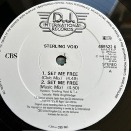 Sterling Void Featuring Paris Brightledge ‎– Set Me Free