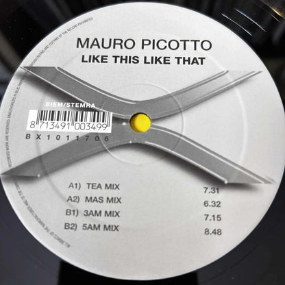 Mauro Picotto – Like This Like That