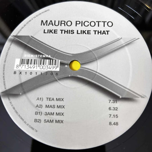Mauro Picotto – Like This Like That