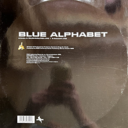 Blue Alphabet – Yellow Evolution