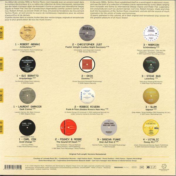 Various- UNDERGROUND TECHNO LP "2x12"