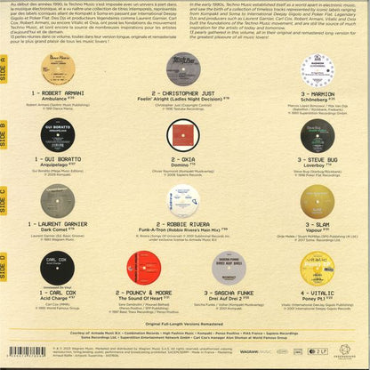 Various- UNDERGROUND TECHNO LP "2x12"
