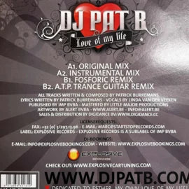 DJ Pat B – Love Of My Life