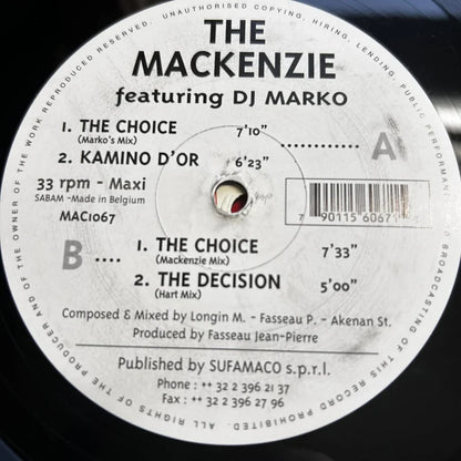 The Mackenzie Featuring DJ Marko – The Choice