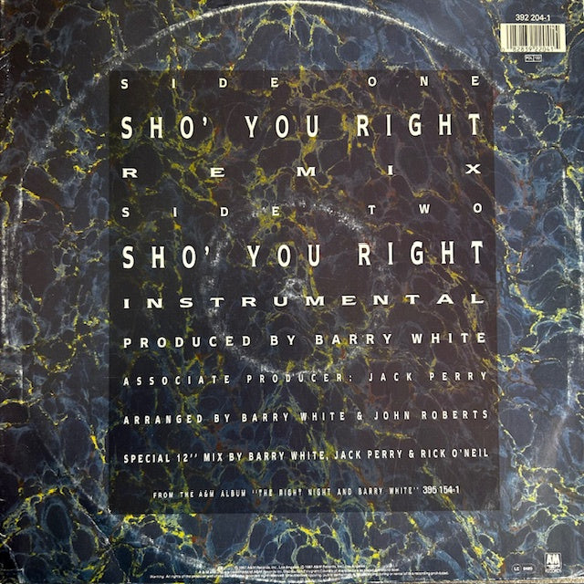 Barry White – Sho' You Right
