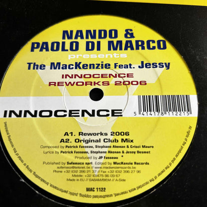 Nando & Paolo Di Marco /The MacKenzie Feat. Jessy – Innocence (Reworks 2006)+ Original