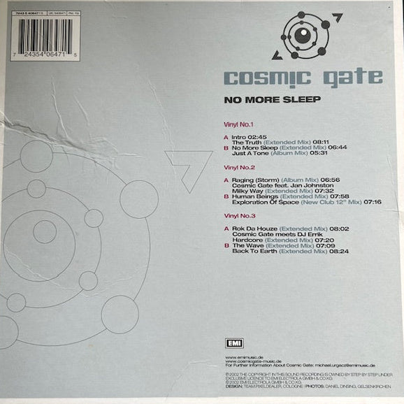 Cosmic Gate – No More Sleep