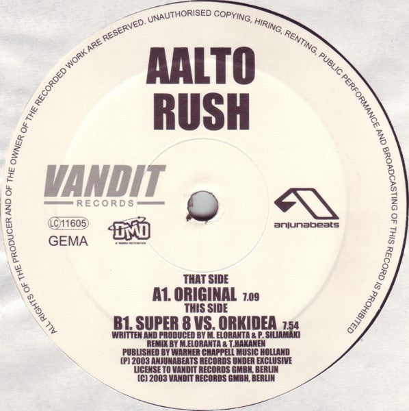 Aalto – Rush