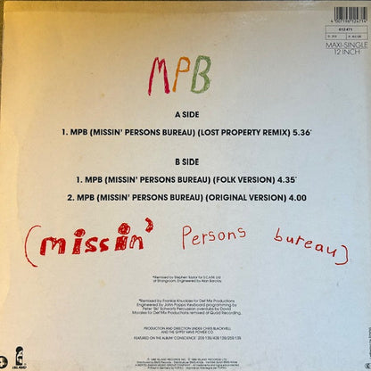 Womack & Womack – MPB (Missin' Persons Bureau)