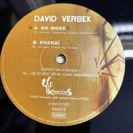 David Verbek – No More - Kookaï
