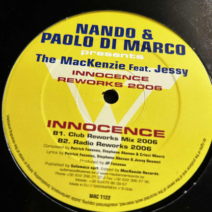 Nando & Paolo Di Marco /The MacKenzie Feat. Jessy – Innocence (Reworks 2006)+ Original