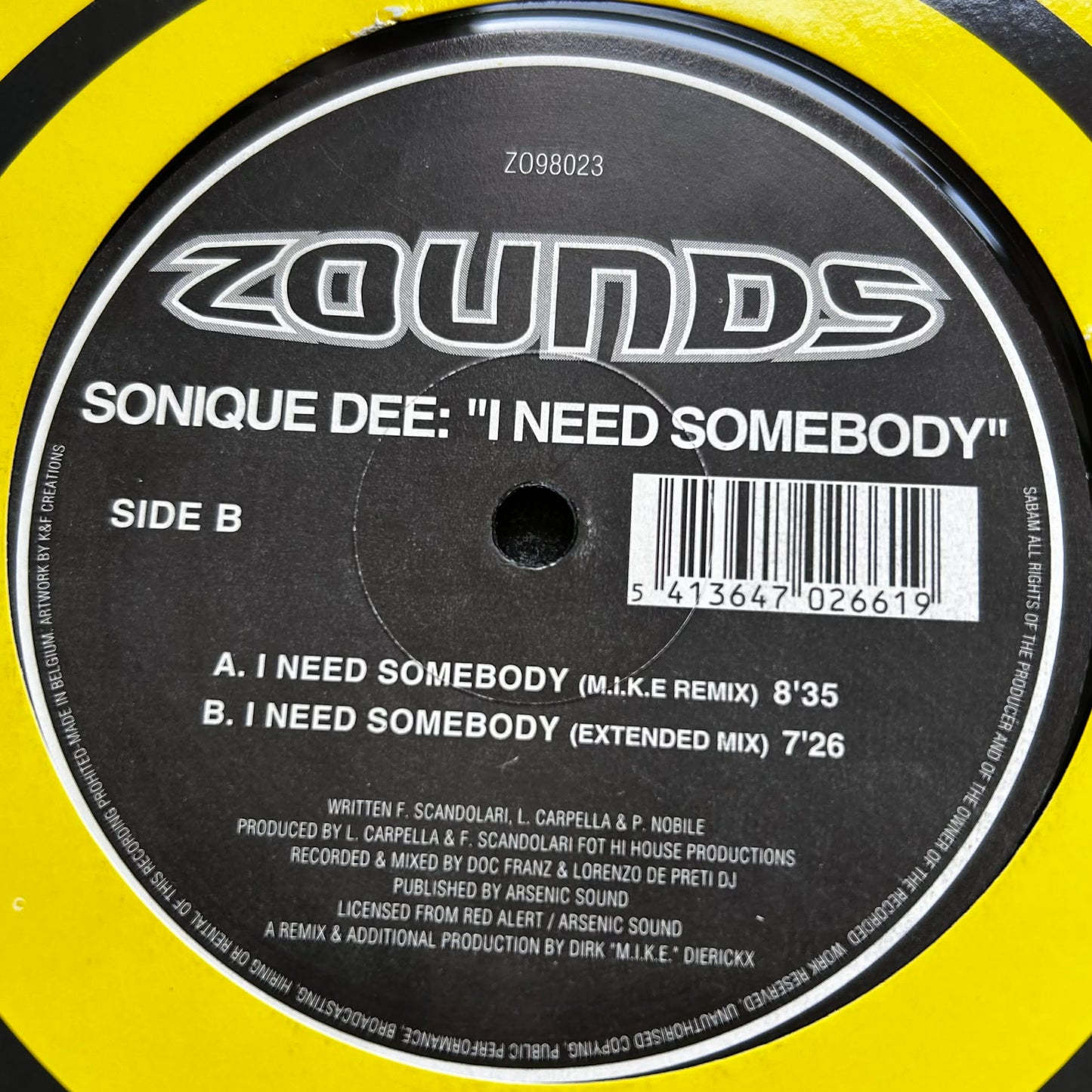 Sonique Dee – I Need Somebody