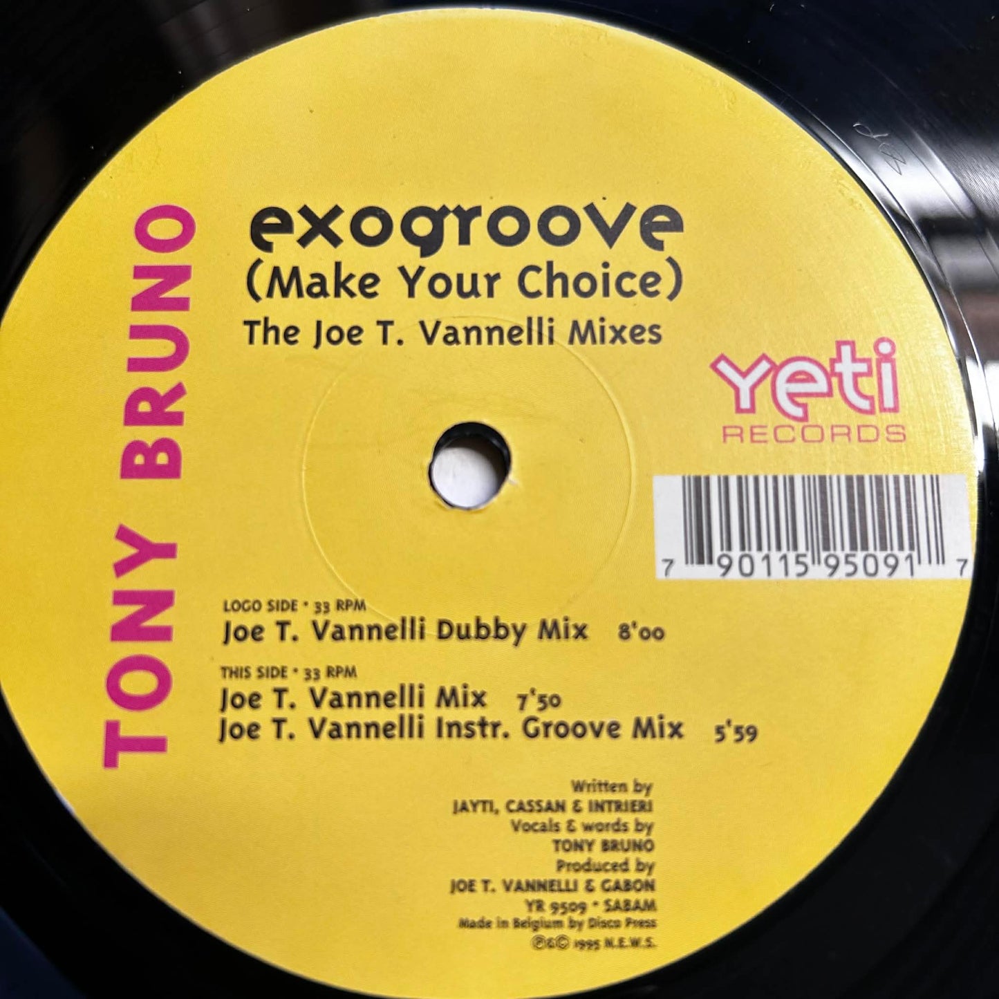Tony Bruno – Exogroove (Make Your Choice)