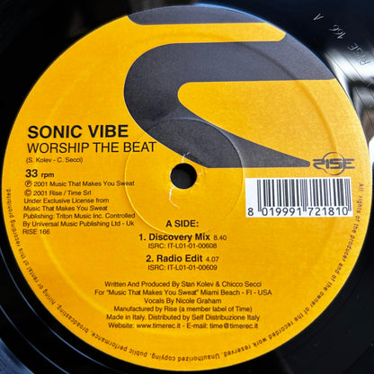 Sonic Vibe – Worship The Beat
