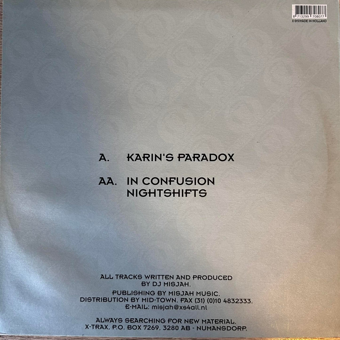 DJ Misjah – Karin's Paradox