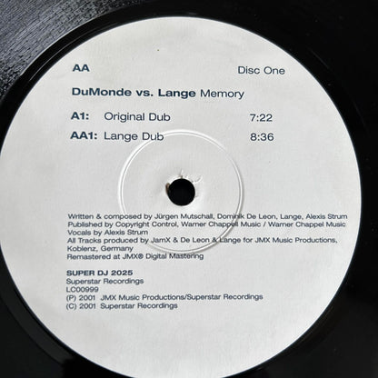 DuMonde Vs. Lange – Memory