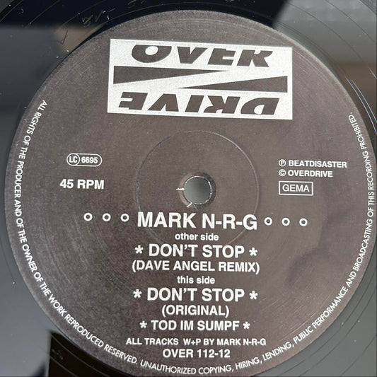 Mark N-R-G – Don't Stop