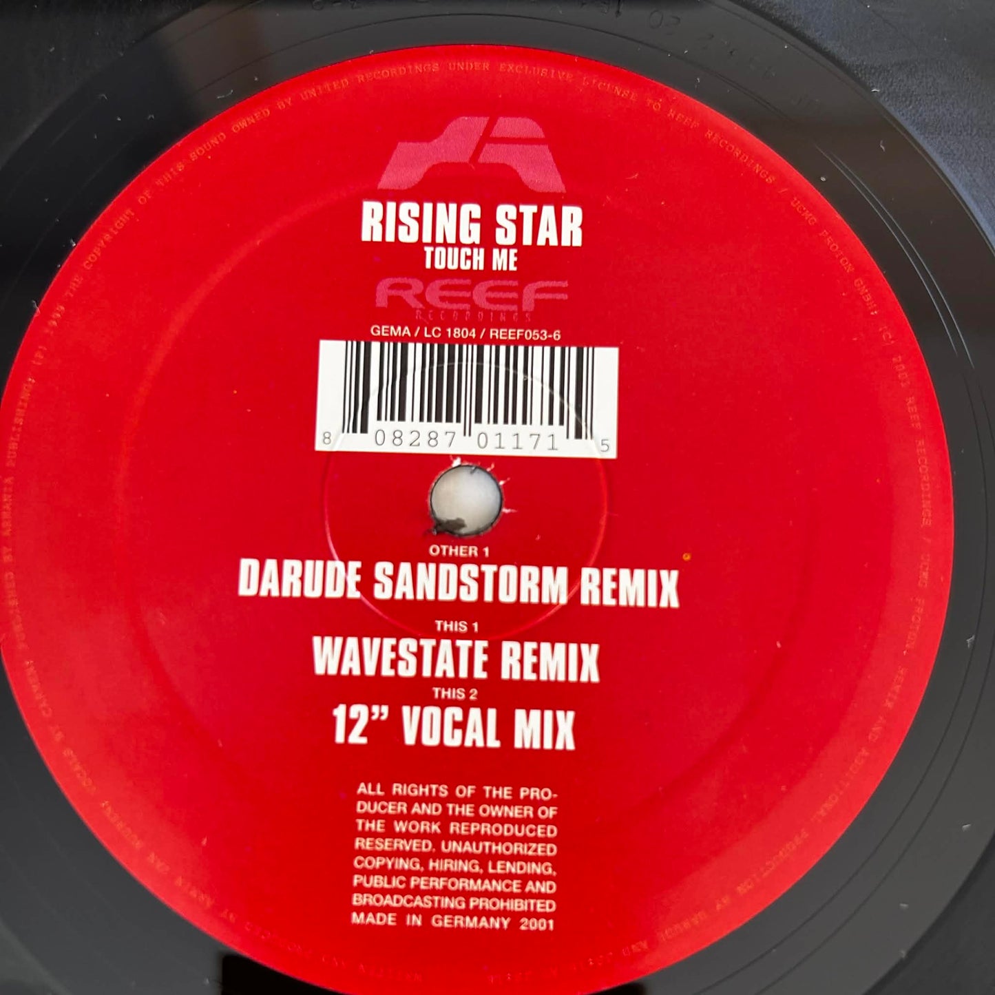 Rising Star ‎– Touch Me