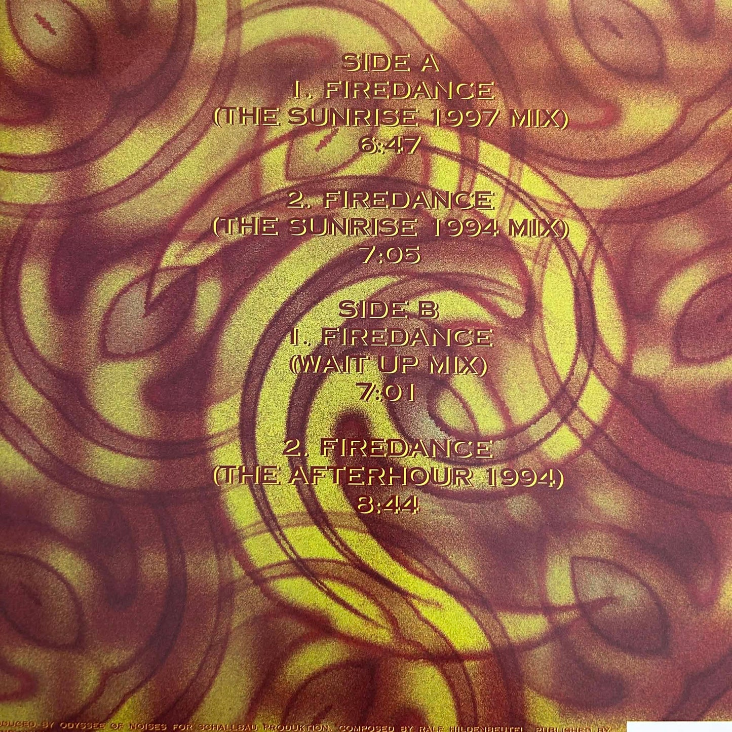 Odyssee Of Noises – Firedance