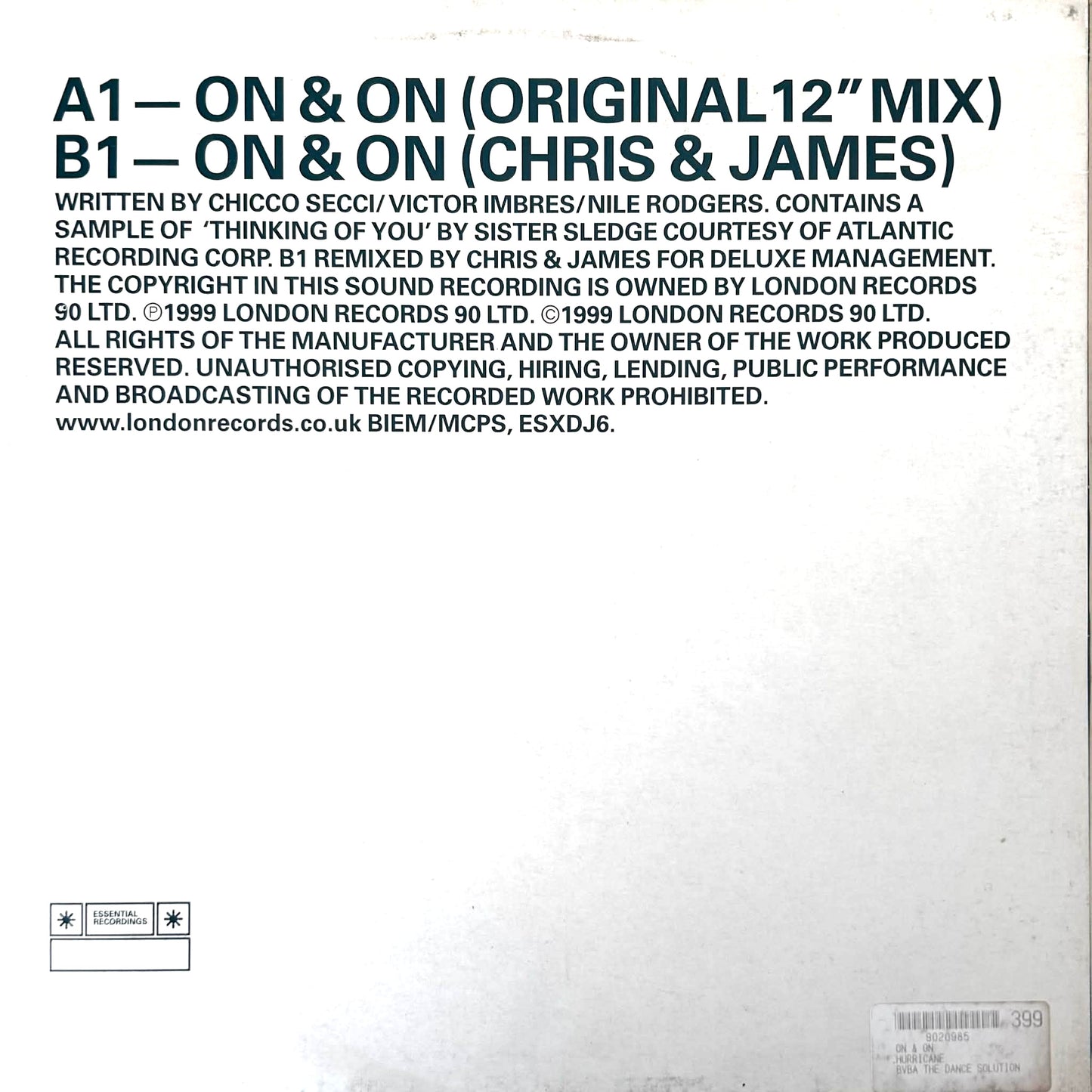 Hurricane – On & On