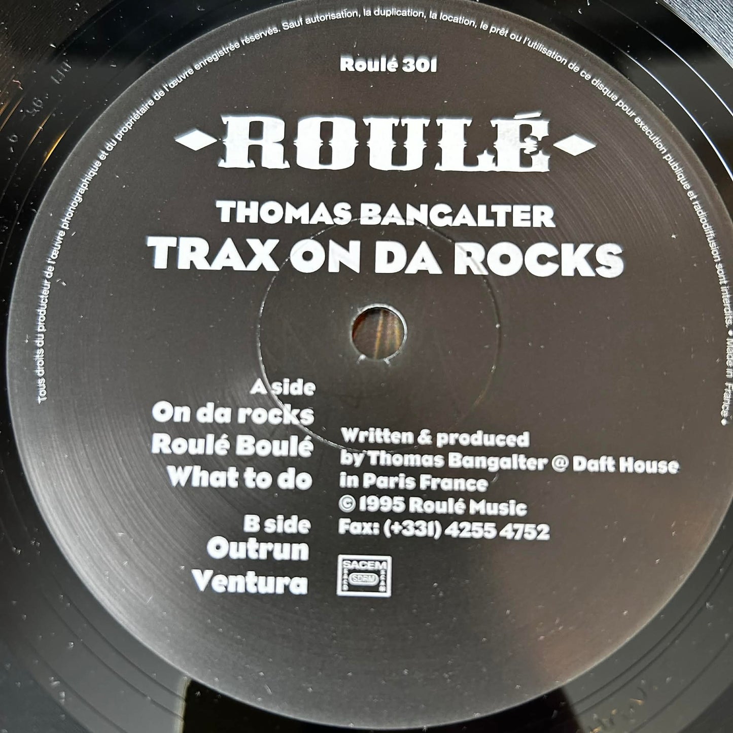 Thomas Bangalter – Trax On Da Rocks