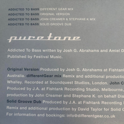 Puretone ‎– Addicted To Bass