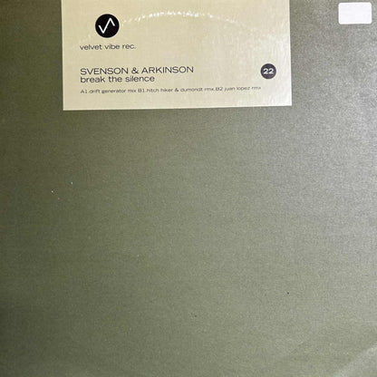 Svenson & Arkinson – Break The Silence