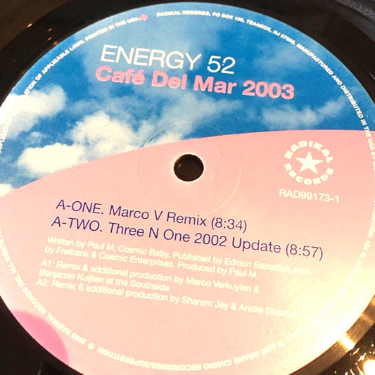 Energy 52 – Café Del Mar 2003