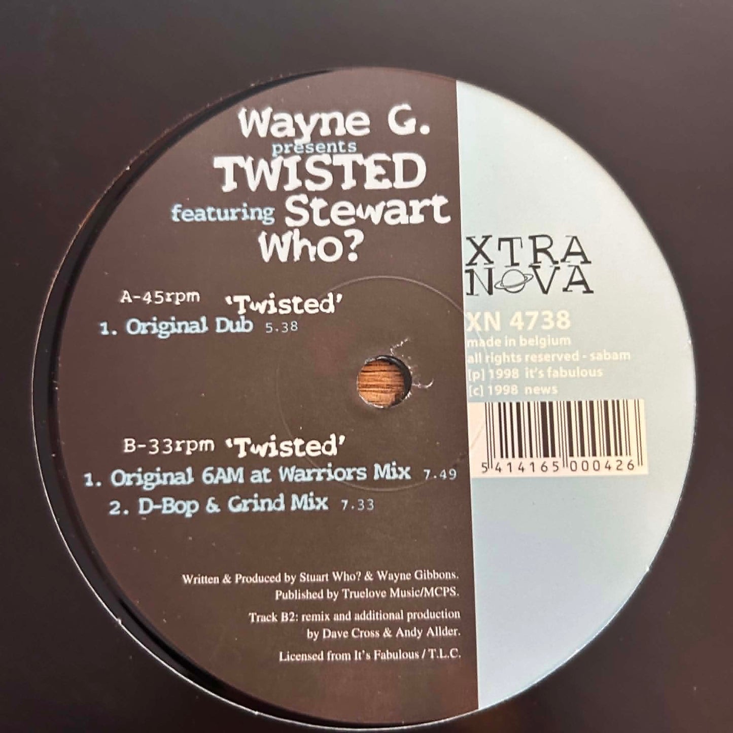Wayne G Presents Twisted (Featuring Stewart Who? ‎– Twisted