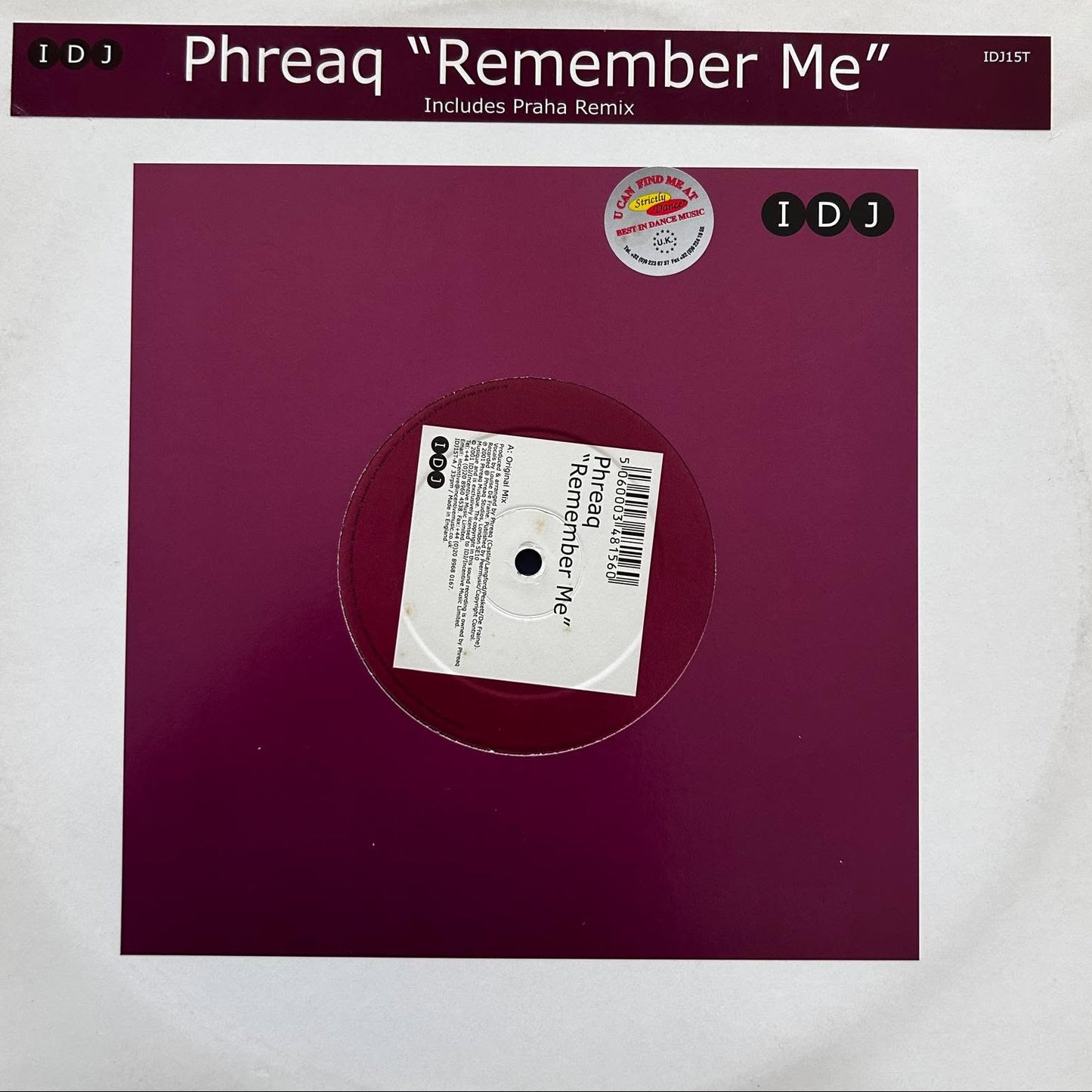 Phreaq ‎– Remember Me