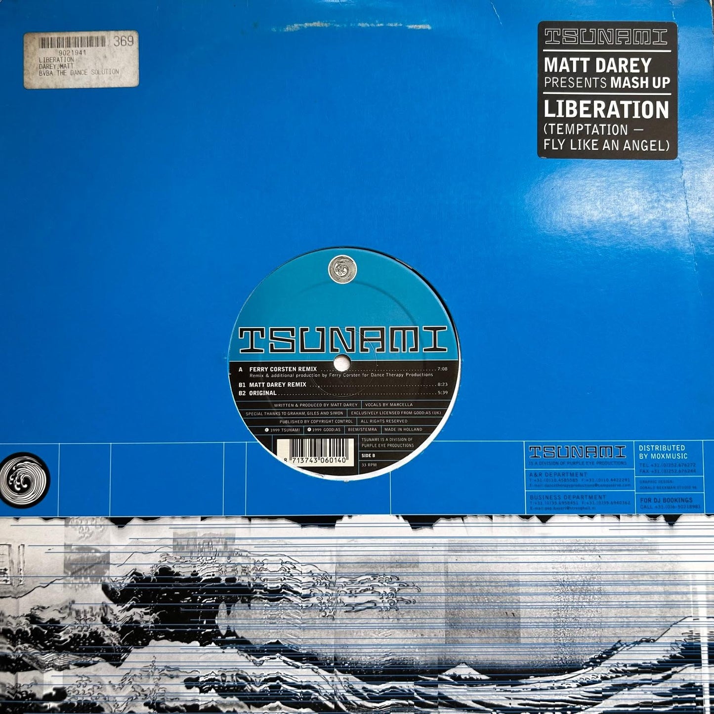 Matt Darey Presents Mash Up – Liberation (Temptation - Fly Like An Angel)