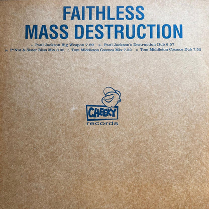 Faithless – Mass Destruction - 2 Vinyls