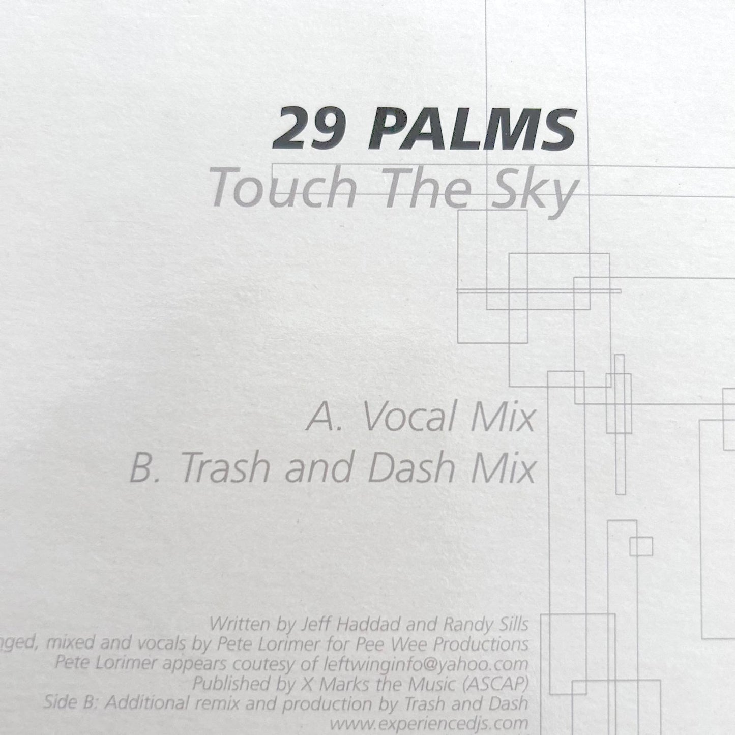 29 Palms – Touch The Sky