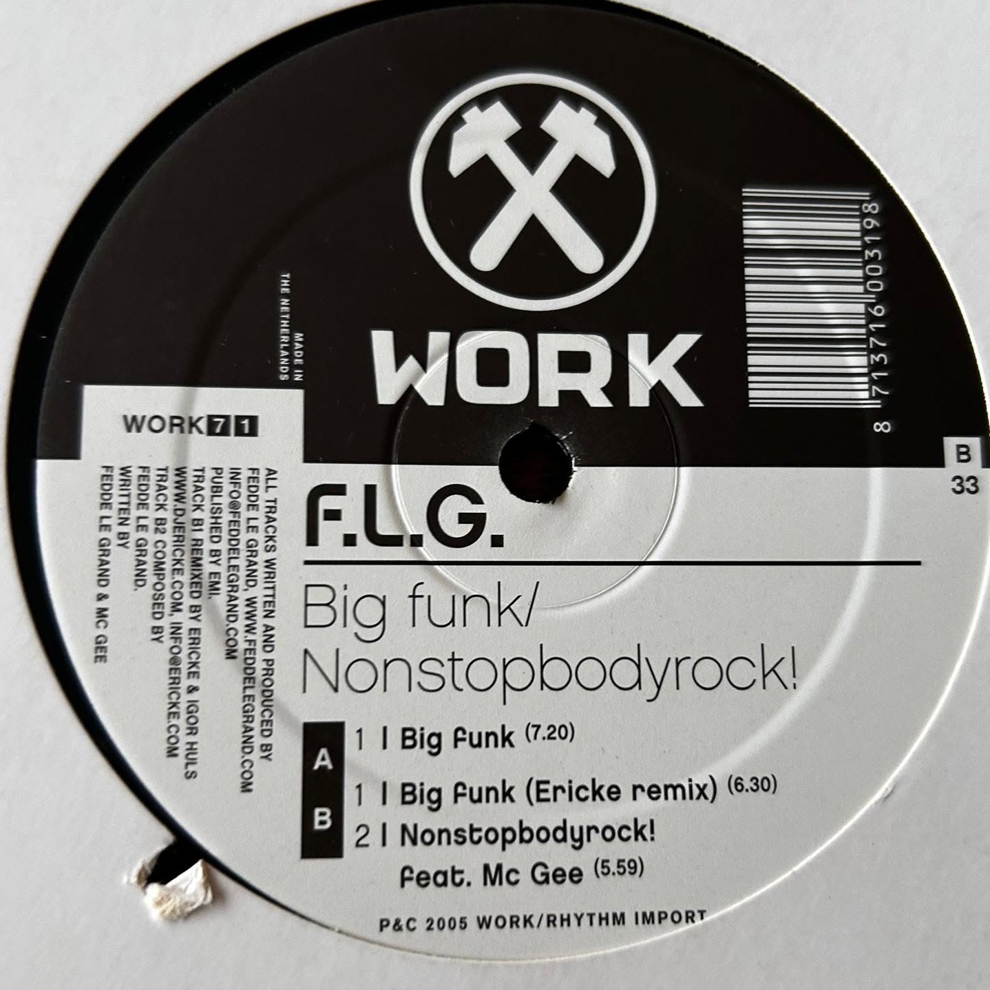 F.L.G. – Big Funk / Nonstopbodyrock!
