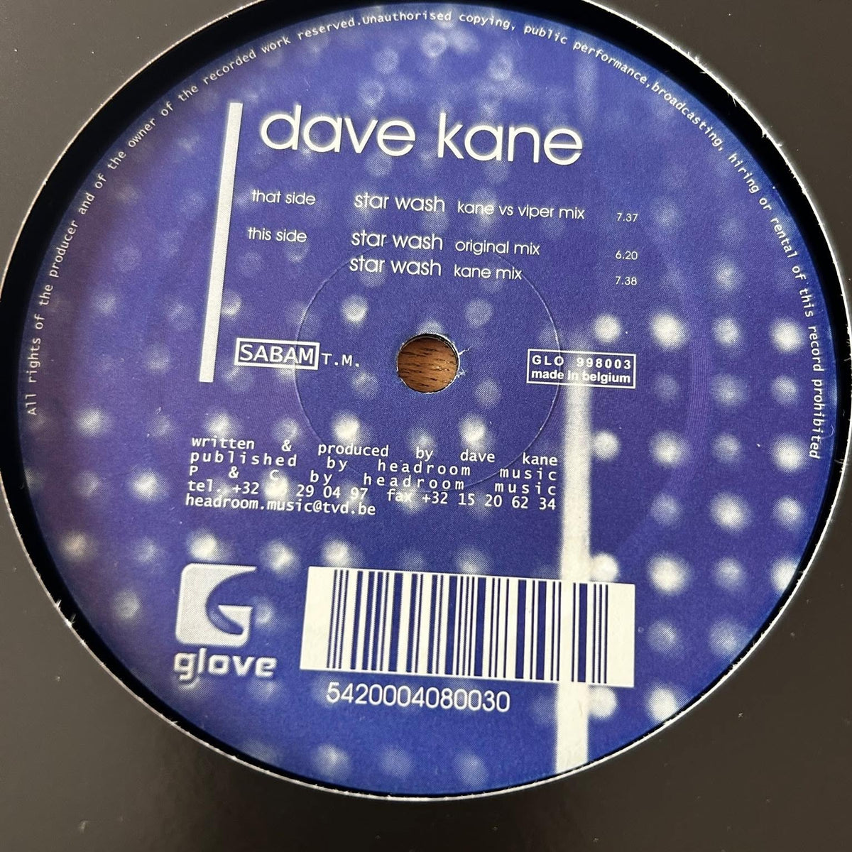 Dave Kane – Star Wash