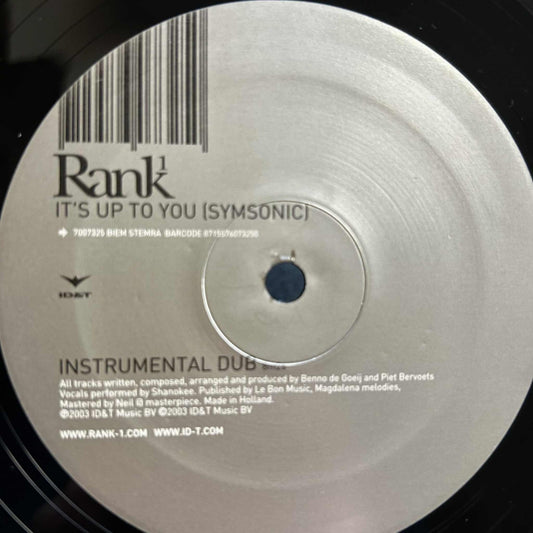 Rank 1 – It's Up To You (Symsonic)