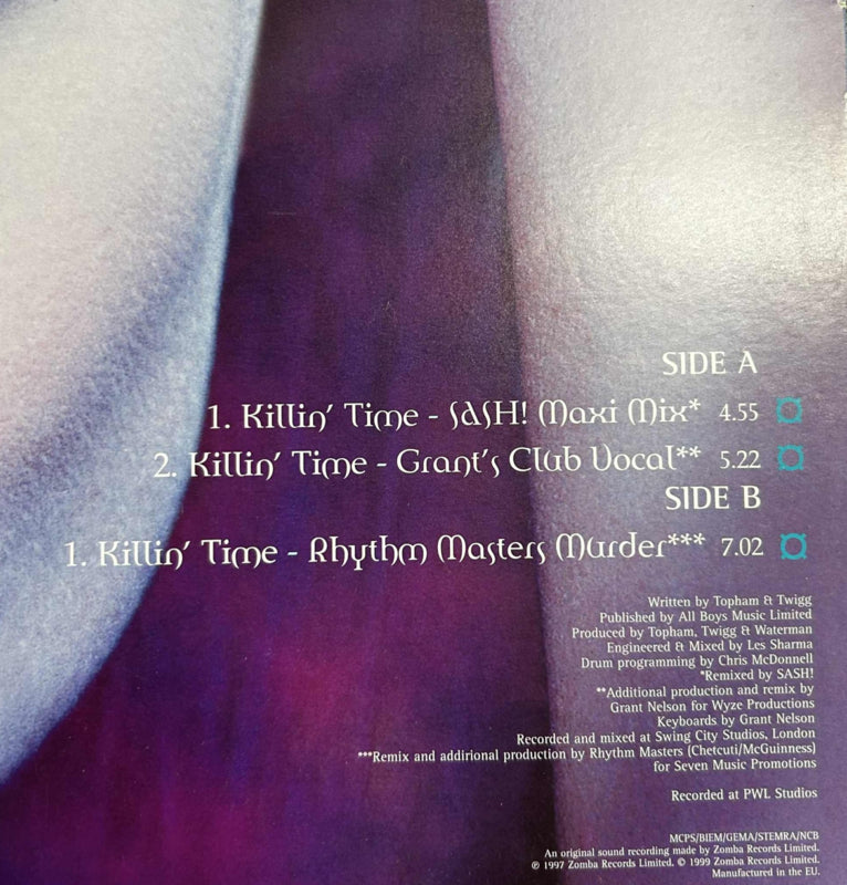 Tina Cousins – Killin' Time