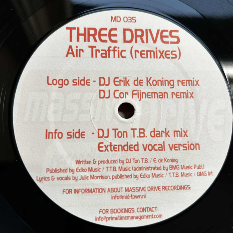 Three Drives – Air Traffic (Remixes)