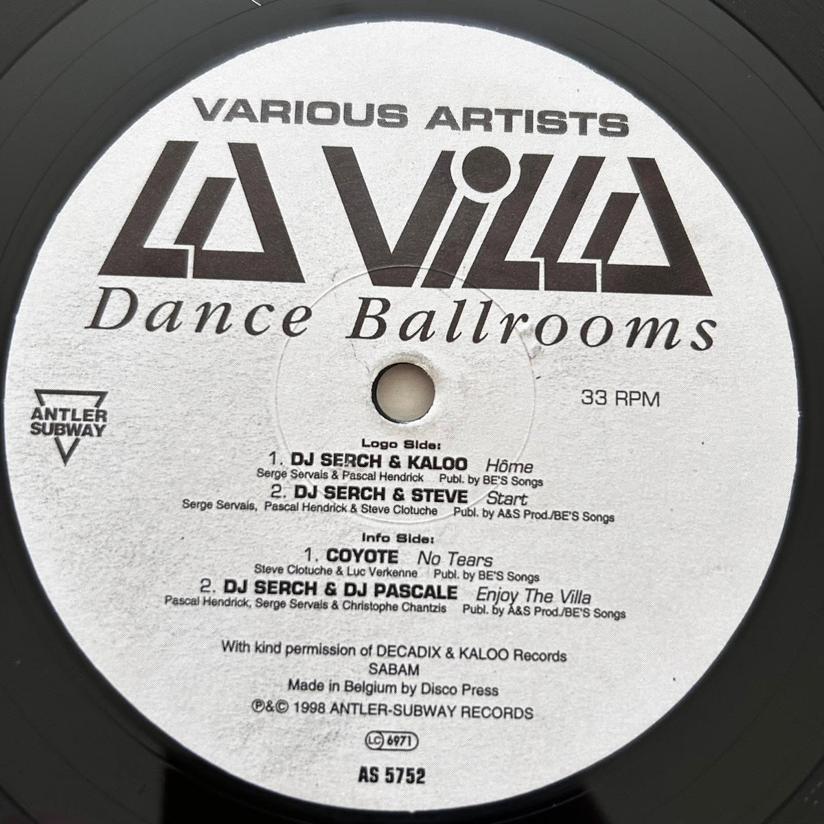 Various – La Villa Dance Ballrooms