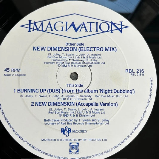 Imagination – New Dimension (Electro Mix)