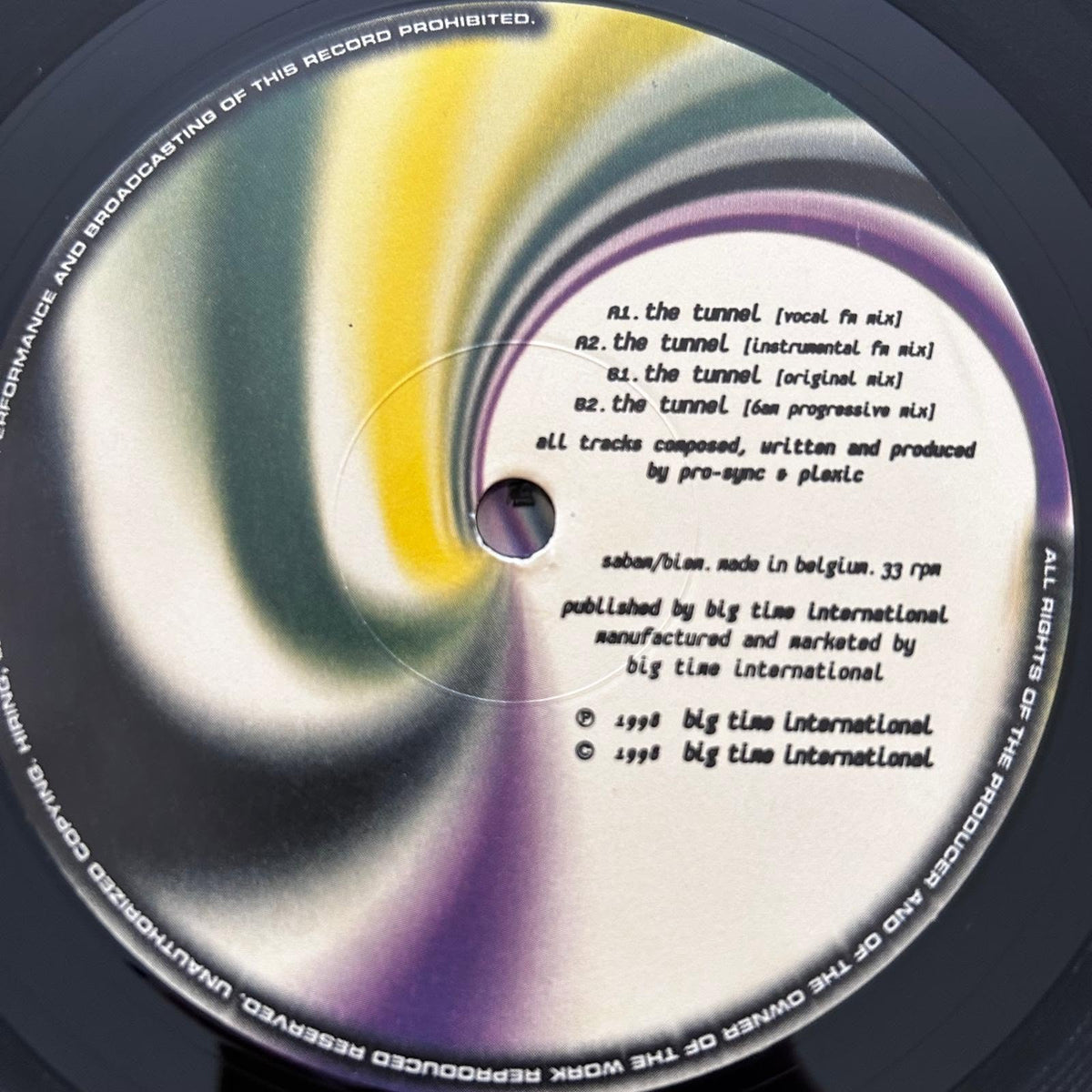 The M. Experience ‎– The Tunnel