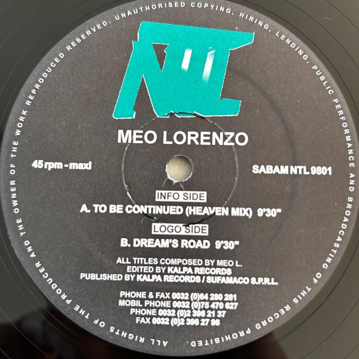 Meo Lorenzo – To Be Continued / Dream's Road