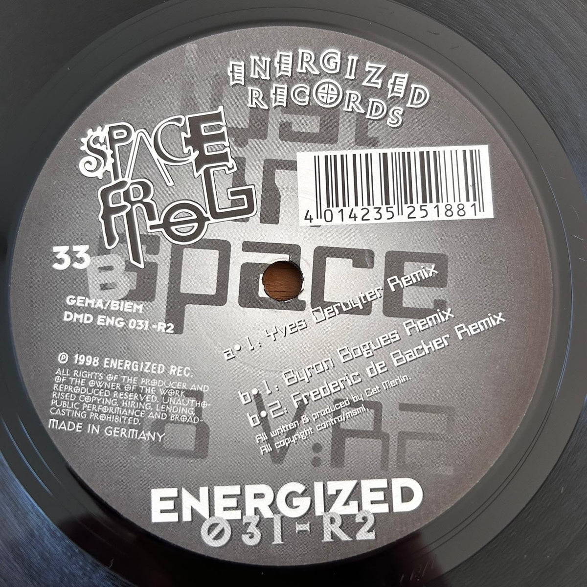 Space Frog – Lost In Space '98 (Re-Re-Mixes) (The Belgian Trance Attack)