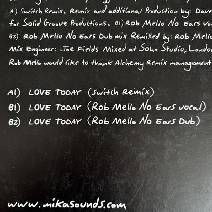 MIKA – Love Today - Remixes