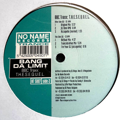 Bang Da Limit – BBC Traxx: T.H.E.S.E.Q.U.E.L.