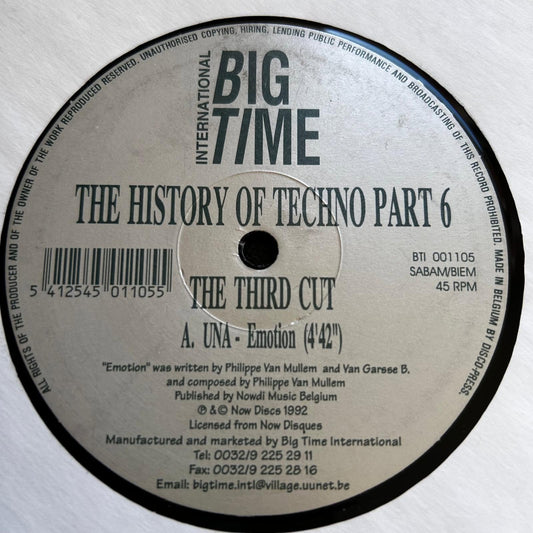 Various – The History Of Techno Part 6 - The Third Cut