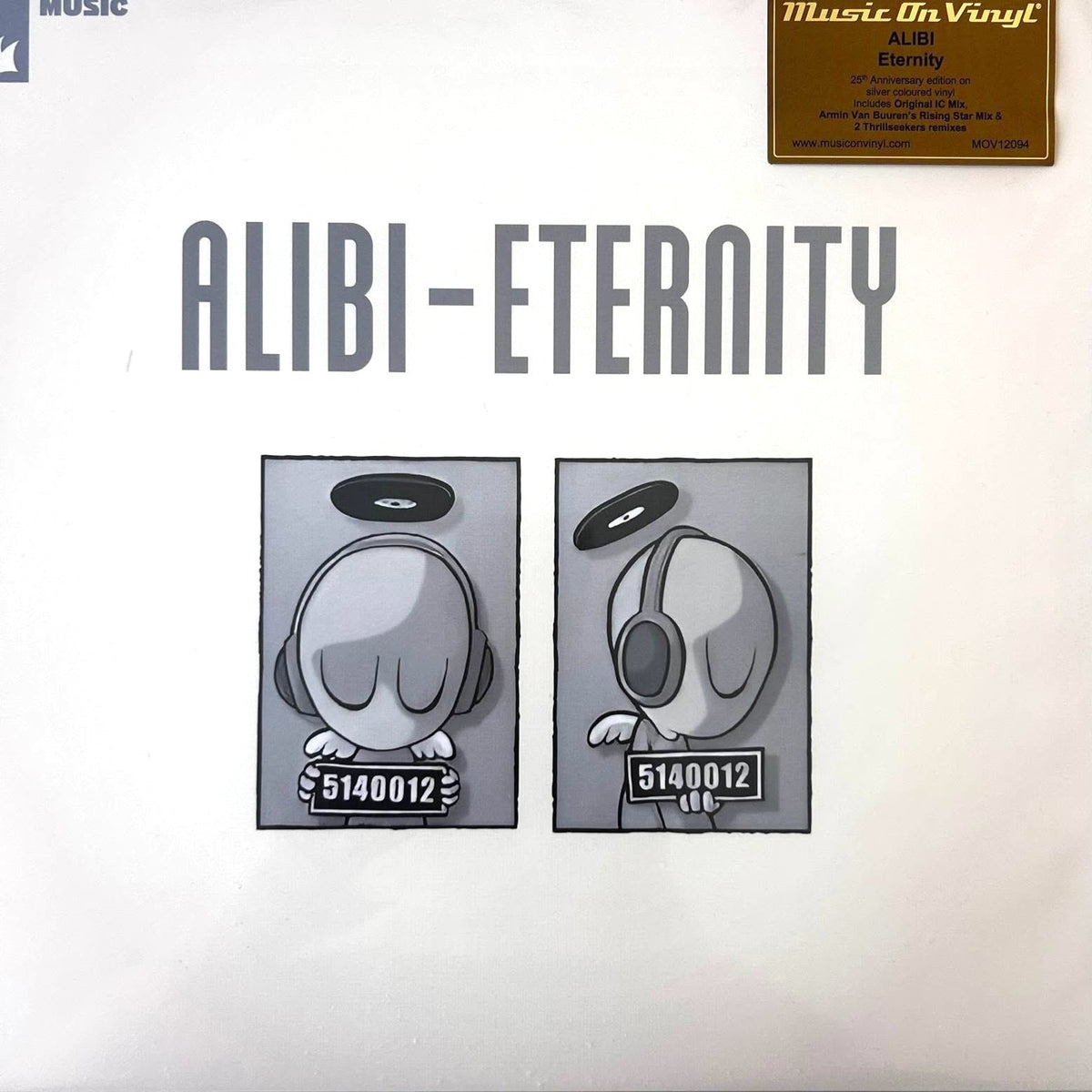 Alibi – Eternity - Silver Vinyl , 25th Anniversary